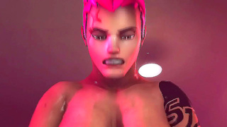 Horny Futa Zarya Bangs Widowmaker In Steamy 3D Hentai Action