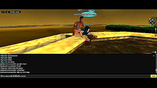 Cute Cici Takes 3D Cartoon Dick In Wild IMVU Game Session