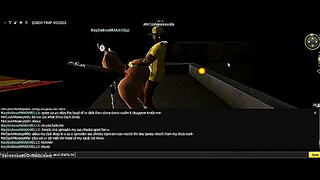 KaydaBoss animator brings sexy 3D IMVU game character to life for hot hentai action