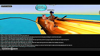 Top Boat 3D Hentai Porn Adventure With Seductive Game Girls