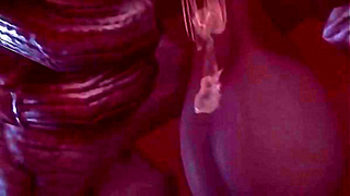 3D Anime Kunoichi Seduces Shrine Maiden for Intense Hentai Action