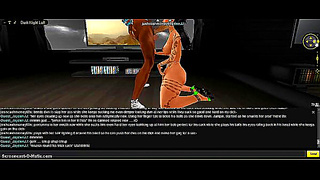 Supercharged 3D Hentai Room Head Session With IMVU Game Porn Elements