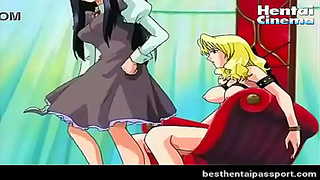 Yuri Lovers Engage in Intimate Anime Passion Session