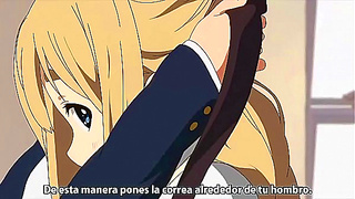 K-ON! Anime Girls Rock Out With Sexy Music And Seductive Moves