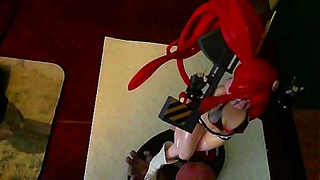 Soloboy Yoko Ritona Gets Bukkaked In Steaming Hot Hentai Scene