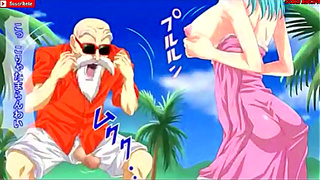 Maestro Rochi Fucks Bulma for XXX Hentai Action with Goku
