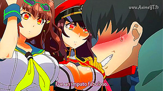 Horny Anime Chick Gets EcchiAction With Bitoku In Steamy Hentai Clip