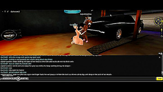 Queen DMV Seduces in 3D Anime Game Adventure(IMVU)