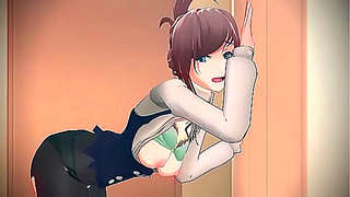 Perfect Anime Housewife Sucks Dick & Fucks Hard For A Juicy Finish