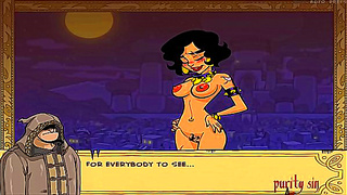 Horny Princess Jasmine Takes On Jafar in Sexy Anime Adventure