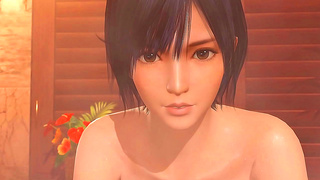 DOA Sluts Soak Together in Steamy Bath for Naughty Fun