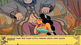 Sexy Princess Jasmine Rides Genie's Dick In Uncensored Anime Adventure