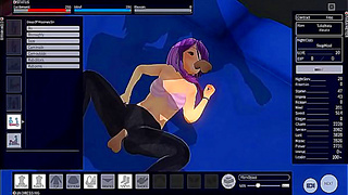 Horny 3D Maid Receives Intense Dual Penetration In Anime Night Scene