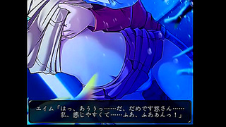 Teen Ayakashi H Scene – Anime Eroge Teen Takes It Hard In Hot Hentai Action