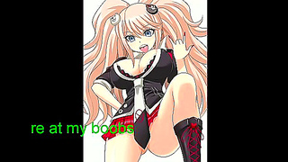 Junko Enoshima Anime Chick Fucks Hard In Cartoony Danganronpa Action