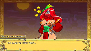 Horny Princess Jasmine Trained by Master for Steamy Video Game Sex Session
