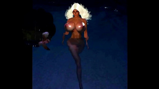 BabyGirl Zapatero Goes Skinny Dipping for Naughty Anime Fun