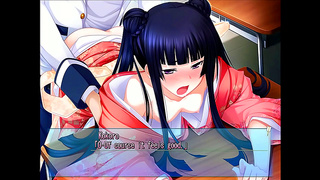 Teen Kimono Babe Gets Public Creampie In Majikoi H Scene