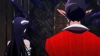 Japanese Otaku Fantasy – Overlord Anime Couple Engage in steamy Hentai Session