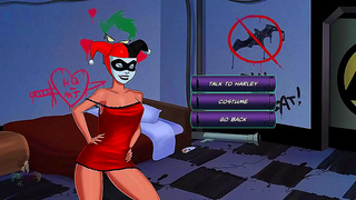 Harley Quinns Teases Batgirl With Dance & Seduction In DC Comics Hentai Walkthrough