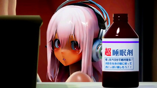 Horny MMD Anime Girl Seduces With Hot Hentai Action
