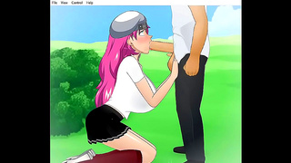 Dragon Girl Gives Intense Super Deep Throat For Horny Hentai Action