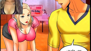 Step Aunt Seduction – Melina MX’s Busty Comic Adventure Continues