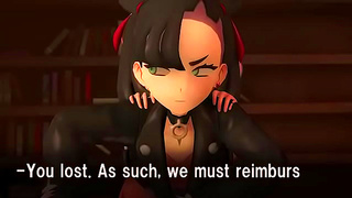 3D Pokemon Hentai – Oleana & Marnie Share Intense Sex Session