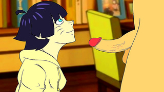 Himawari Deepthroats Anime Dick In Intense Hentai Blowjob Session