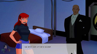 Poison Ivy & Harley Quinn Seduce Prison Princess in DC Comics Hentai Adventure