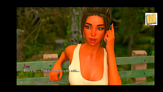 Brunette With Big Tits And Ass Dominates In 3D Hentai Erotic Story Game