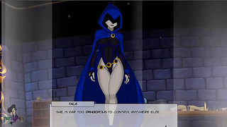 Blonde Teen Titans Cosplayers Summon Raven for Hot Anime Action