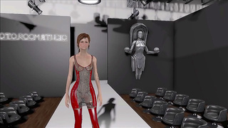 Sexy Teen In Fallout 4 Latex Outfit Gets Cute Anime Action