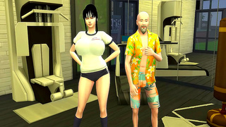 Perverted Master Roshi Trains Chichi for Hot Anal Sex & Cuckolding Her Husband