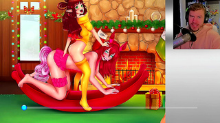 Horny Catgirls Get Wild in Doggy Style This Merry Christmas FAP CEO