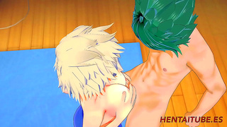 Mitsuki Bakugou & Deku Engage in Intense Boku No Hero Academia Hentai Session