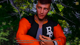 Redhead College Chick Rides Big Dick In Amateur 3D Hentai Visual Novel Sex Game Walkthrough