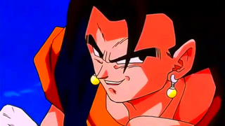 Rough Anime Group Sex With Veggeto and Luta from Dragon Ball Super