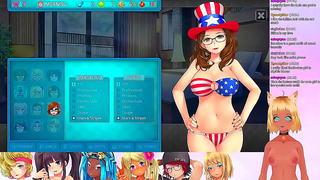 Lewd VTuber Neko's Anime Threesome Livestream With Big Boobs & Lingerie Fun