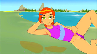 My Hot Gwen Tennyson Spreads Legs for Alien Fun in Omnitixxx Episode 1