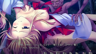 Long-Legged Kagura Reimei Rides Dick for Eroge Anime Bliss