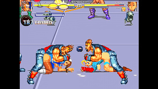 Horny Street Fighter Girls Cammy & Chun-Li Battle for Big-Cock Gangbang Creampie