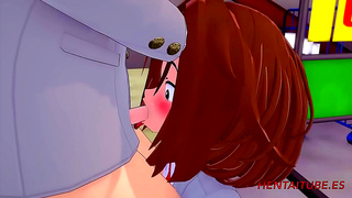Momo & Uraraka Take Big Dicks In My Hero Academia Hentai Compilation