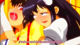 Hentai Couple Enjoy Steamy Sex Session In Spanish Dubbed Anime