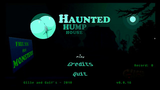 Horny Futa Monster Girl Chases Cum in Haunted Hump House Hentai Game