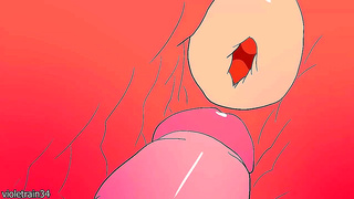 Bakugo Fucks Uraraka Ochaco Hard While Grabbing Her Tits & Cuming Inside