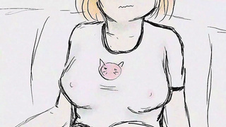 Hypnotized Mai surrendering toMind-Controlled Pleasure in Anime Therapy Session