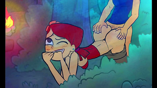 Teen Futanari Zoey & Eva Enjoy Doggy Style Fun In Total Drama Hentai