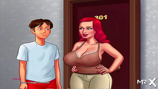 Teens Summer Job Turns Into Hot Anime Babe Blowjob & Big Ass Fun
