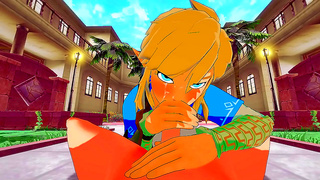 Link & Tartaglia’s Hot 3D Anime Yaoi Adventure – Intense Handjob, Blowjob & Fucking